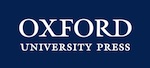 Oxford University Press logo with white text on a blue background.